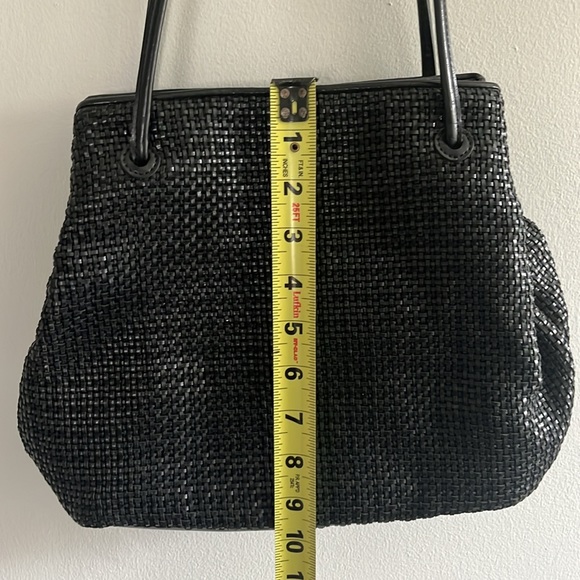 Nine West woven black shoulder bag - Picture 4 of 10